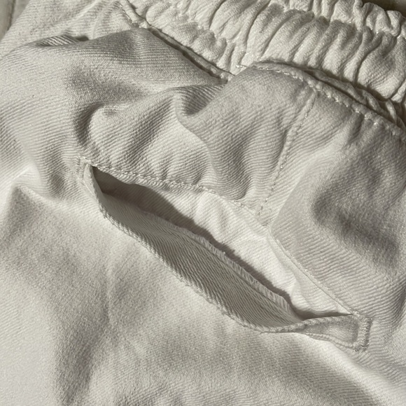 Free People White Denim Jogger | Size Small - Picture 12 of 14